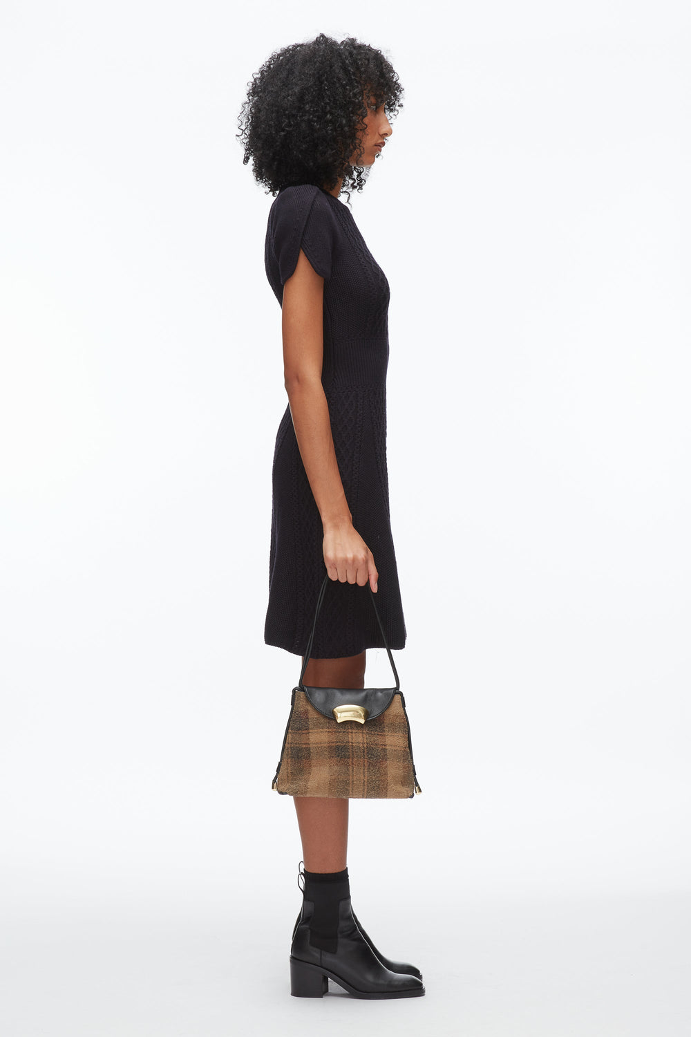 Brown Multi ID Petite Soft Shoulder Bag | 3.1 Phillip Lim