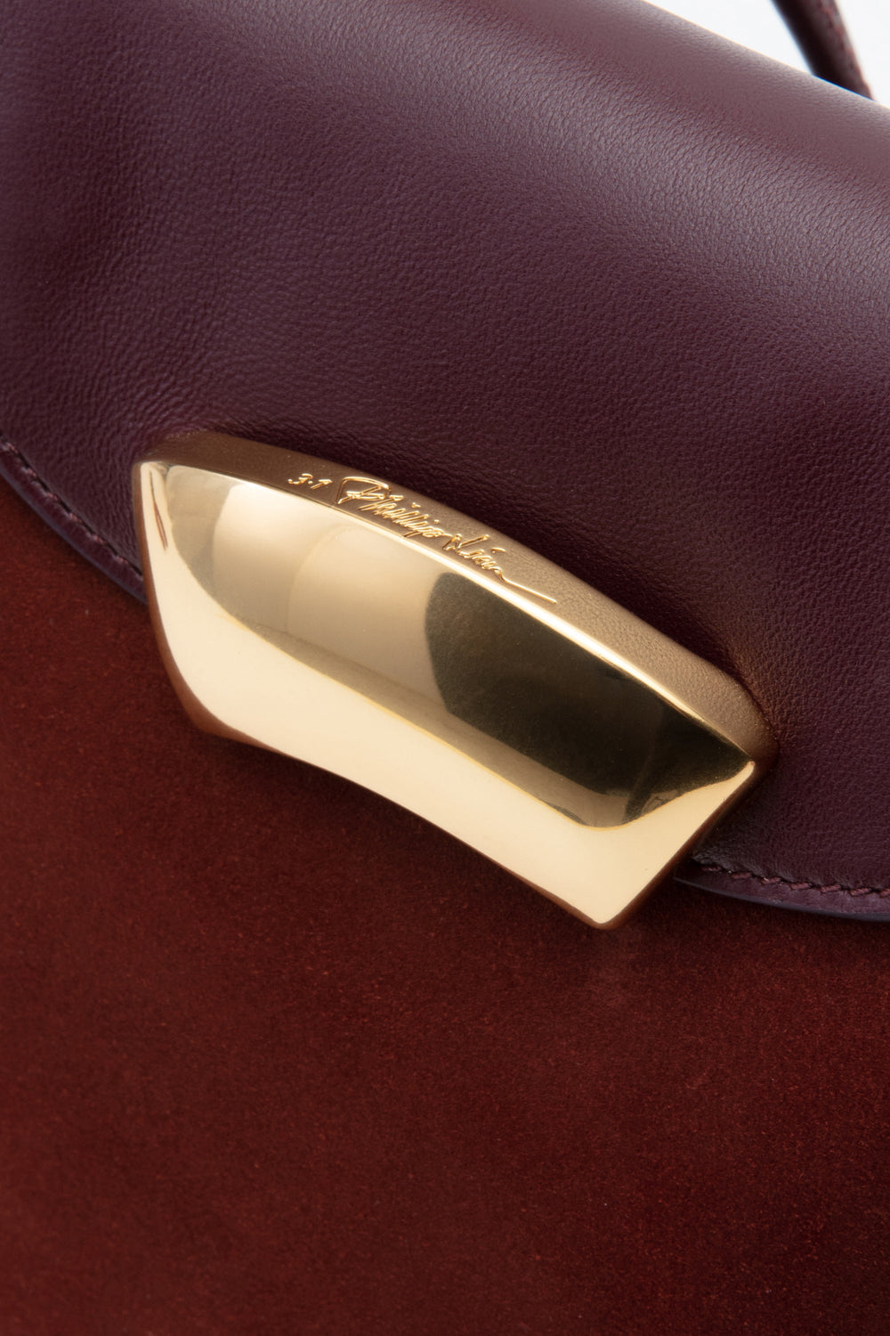 Aubergine-Brick Aubergine ID Petite Soft Shoulder Bag | Modern Phillip Lim Bags | 3.1 Phillip Lim