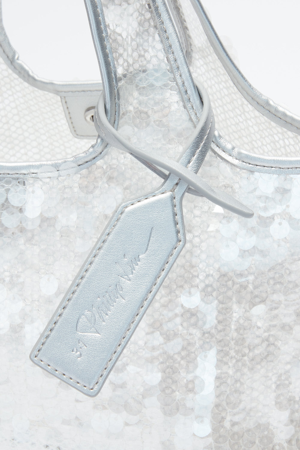Silver Sequin Mini Market Tote | 3.1 Phillip Lim