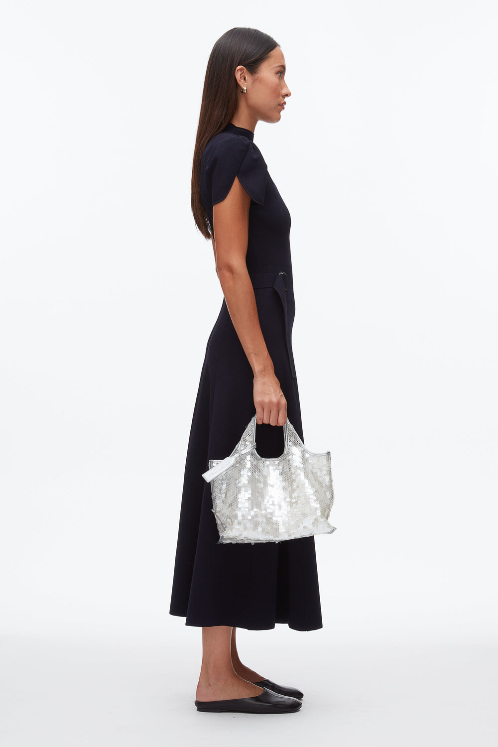 Silver Sequin Mini Market Tote | 3.1 Phillip Lim