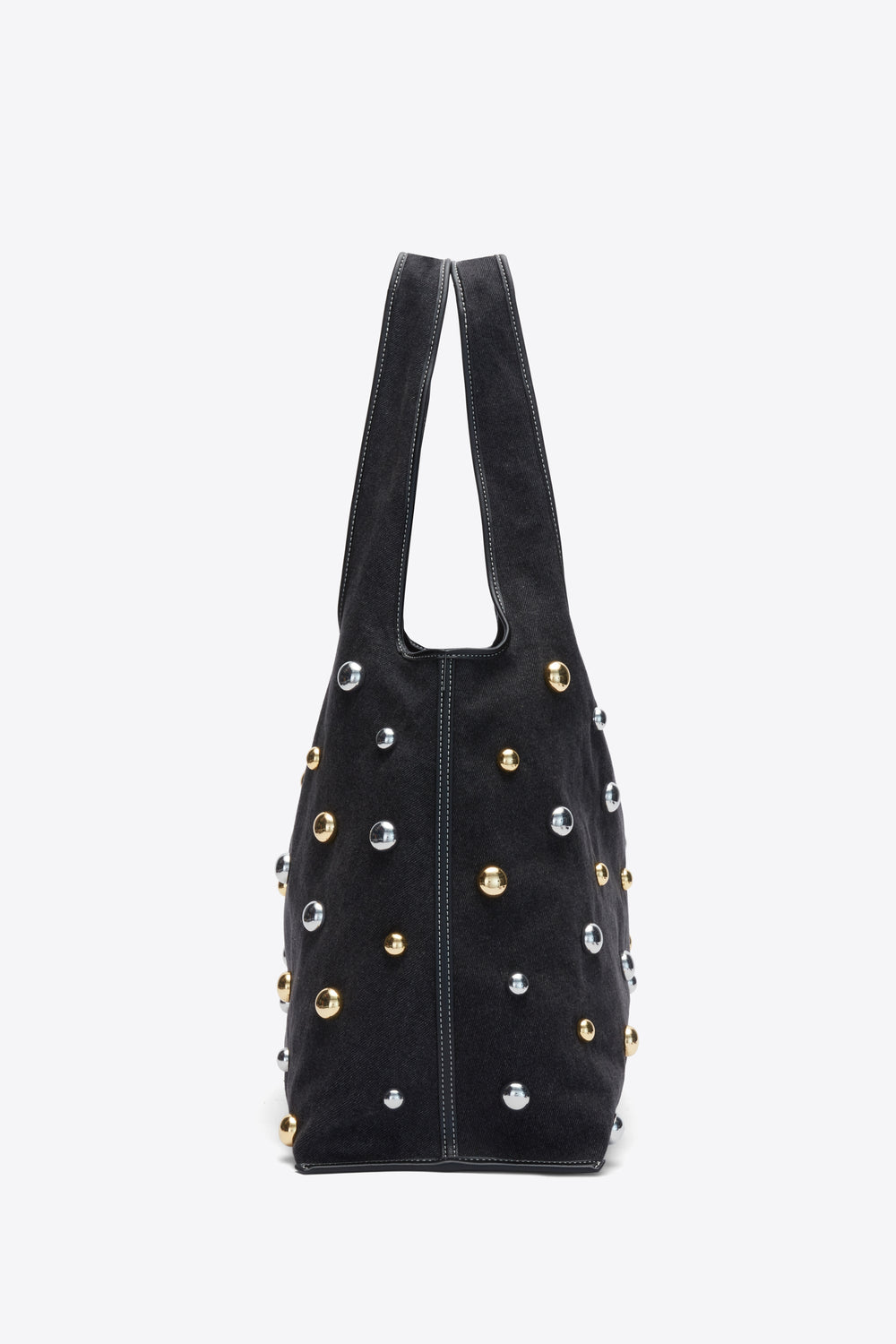 Black Dome Embellishment Market Tote | 3.1 Phillip Lim