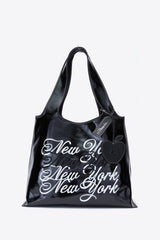 Black Black We Are NY Market Tote Bag | Stylish Phillip Lim Designs | 3.1 Phillip Lim