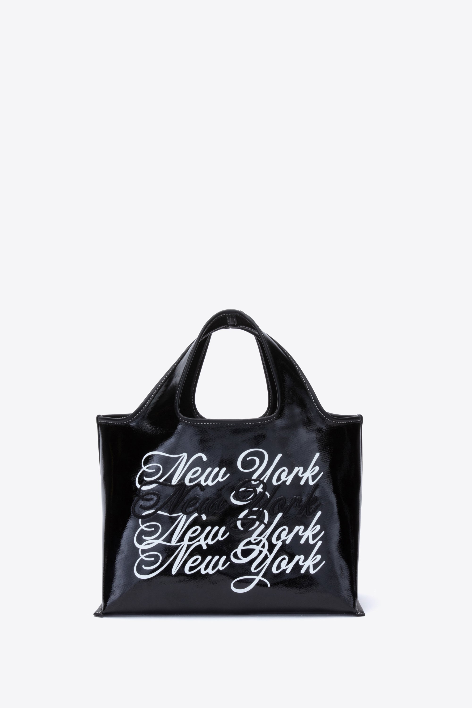 Black Black We Are NY Mini Market Tote | Phillip Lim Modern Styles | 3.1 Phillip Lim