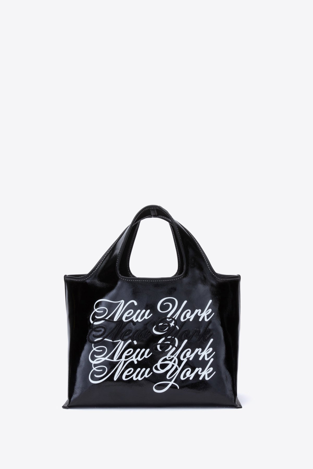 Black Black We Are NY Mini Market Tote | Phillip Lim Modern Styles | 3.1 Phillip Lim