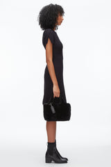 Black Faux Fur Mini Market Tote | 3.1 Phillip Lim