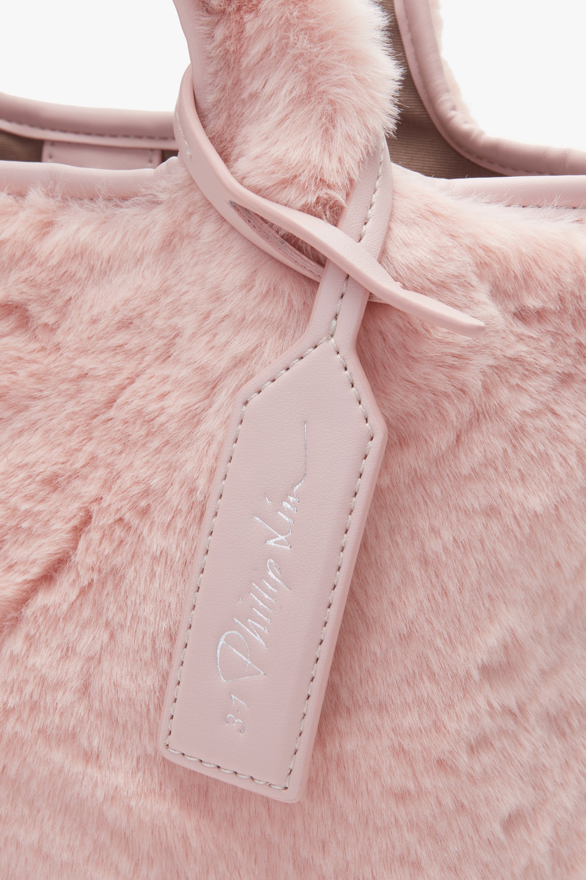 Blush Faux Fur Mini Market Tote | 3.1 Phillip Lim