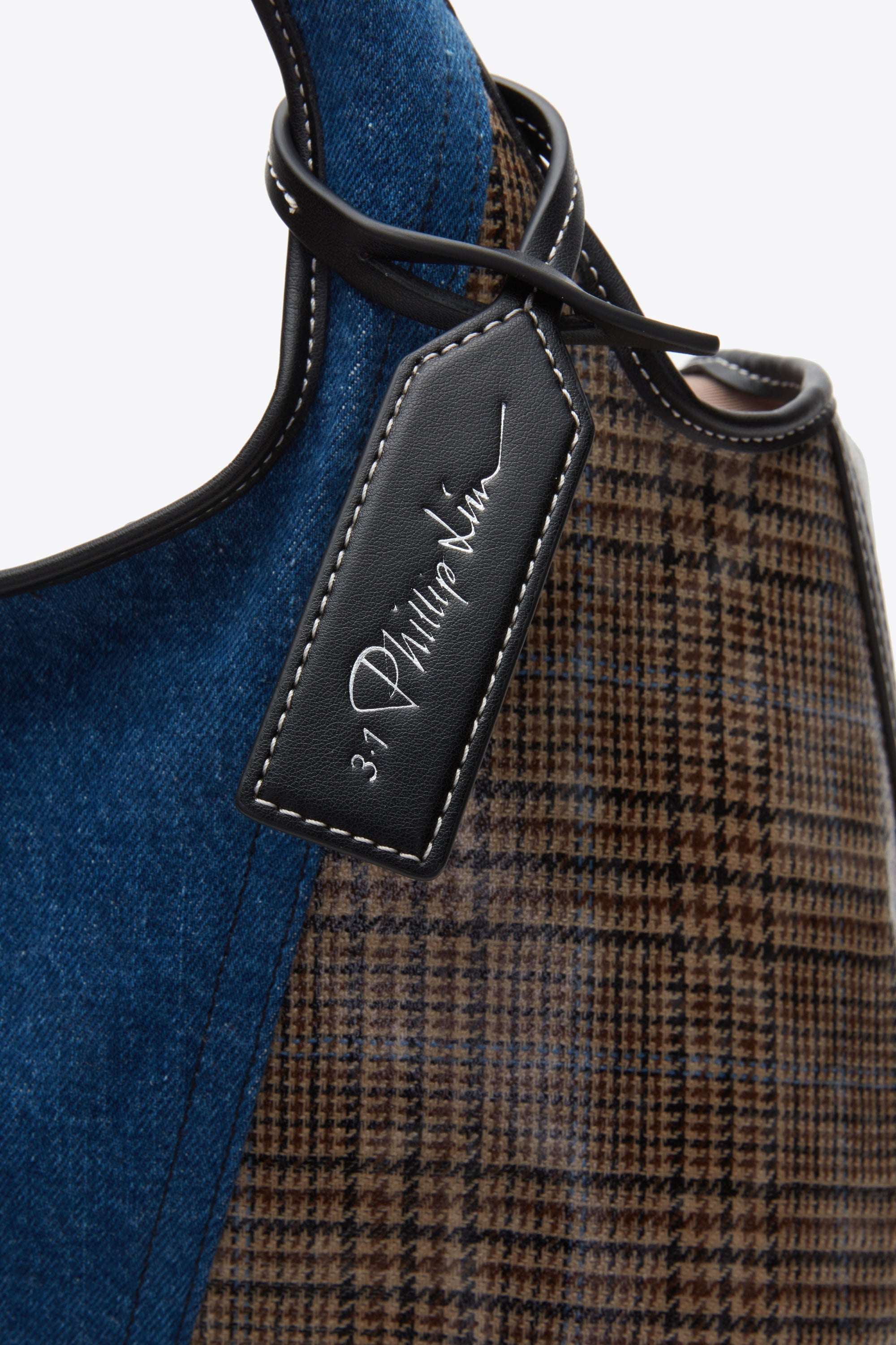 Indigo Multi Patchwork Denim Market Tote | 3.1 Phillip Lim