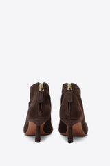 Chocolate Chocolate Red ID Glove Bootie | Modern Shoes | Phillip Lim | 3.1 Phillip Lim