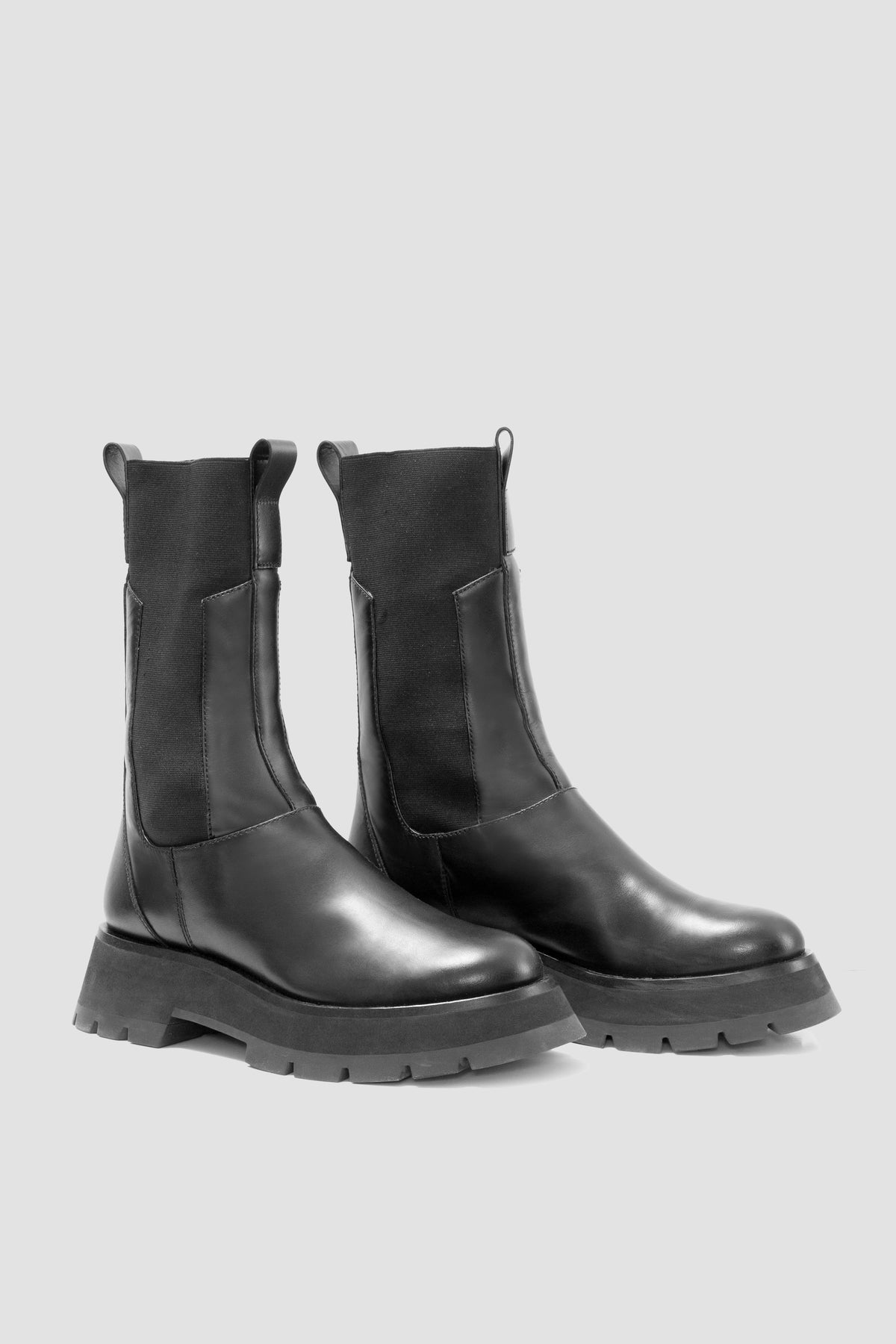 Black Kate Lug Sole Combat Boots | 3.1 Phillip Lim